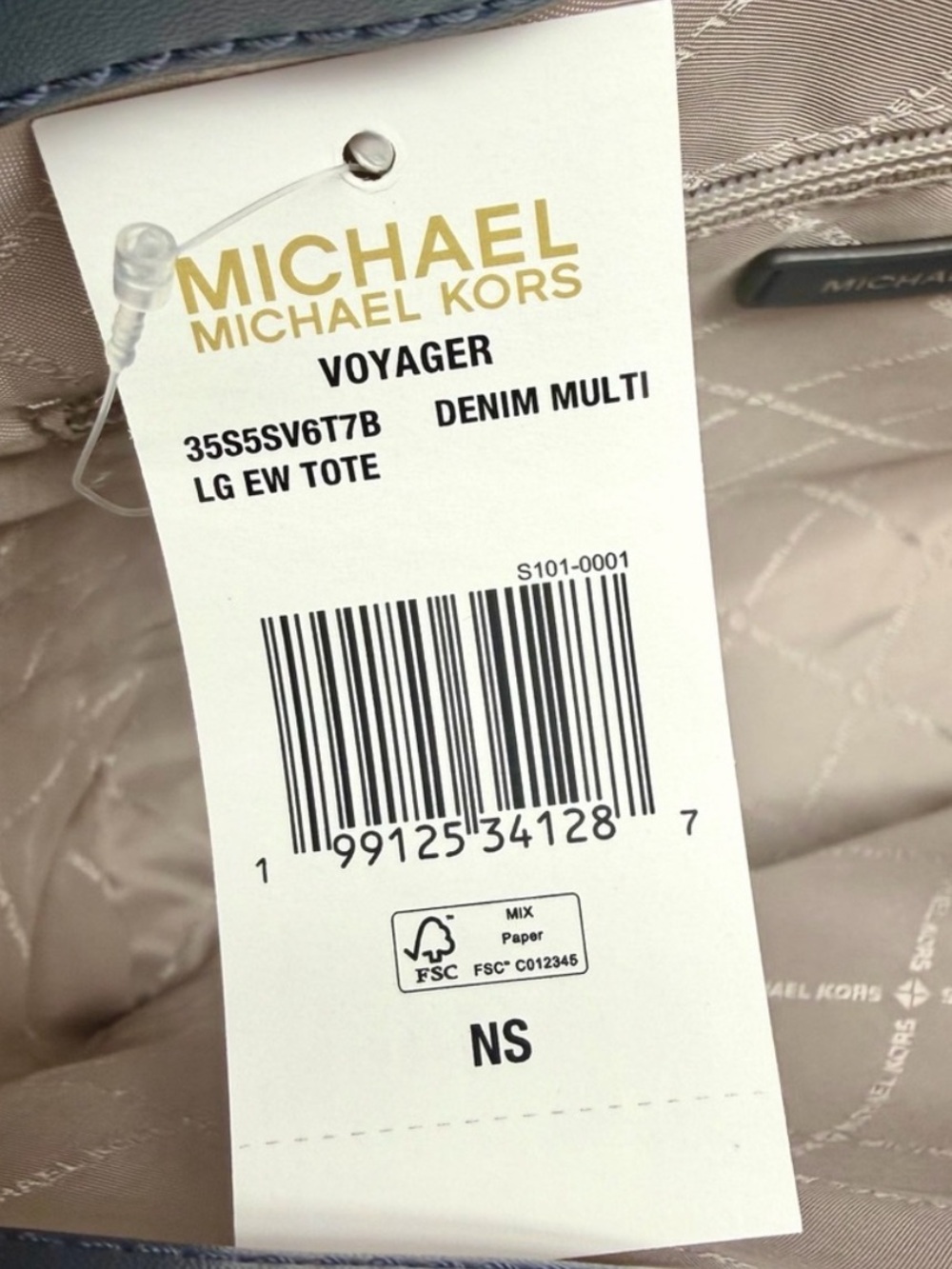 Michael Kors Voyager Color-Block Logo
Tote Shoulder Bag and Matching Wallet - Picture 15 of 16